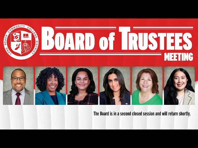 LBCCD Board of Trustees Meeting September 9th 2026