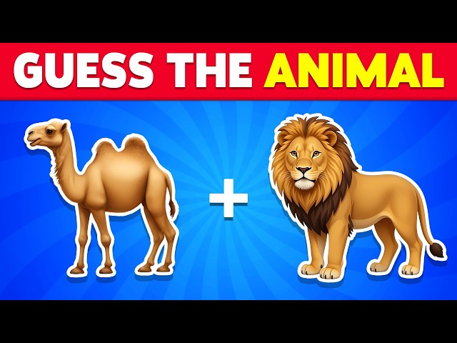 Guess The Animal By Emoji 🦁🦊🐵 Animal Emoji Quiz | Quiz Blitz