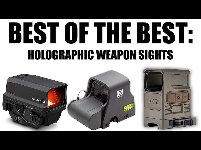 Best of the Best: Holographic Weapon Sights | EoTech vs. D.O.T. vs. Vortex UH-1 | Tactical Rifleman