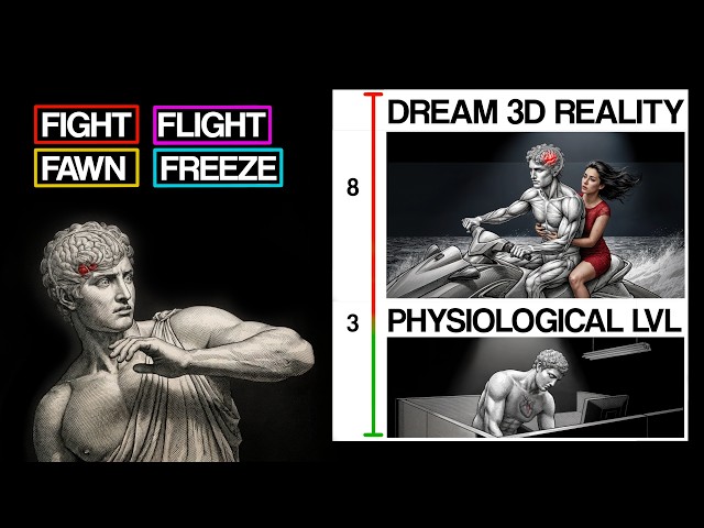 Your body thinks “your dream 3d render” is a threat.