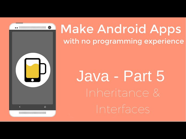 How to Make Android Apps - Java Programming Part 5