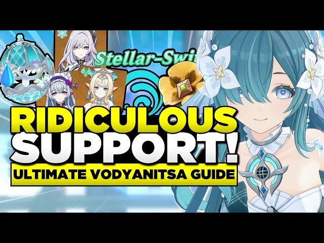 ULTIMATE Vodyanitsa Guide! [Best Teams, Builds, and MORE] Genshin Impact