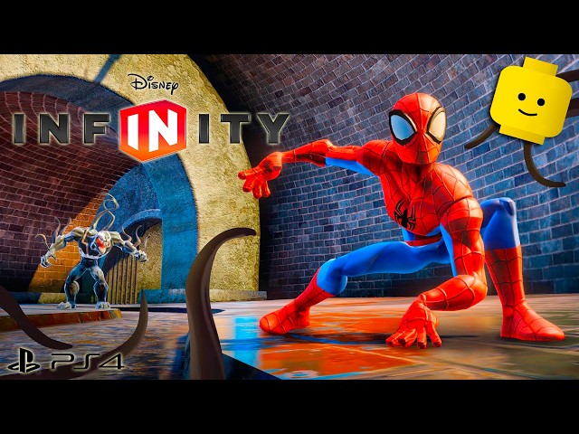 Spiderman Marvel Super Heroes The Videogame: Episode 1 - Disney Infinity 2.0 PS4 Gameplay