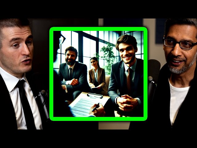 How AI changed Google coding interviews | Sundar Pichai and Lex Fridman