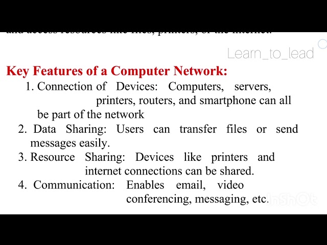 Computer Networks – Criteria & Key Features | FYUGP Calicut University | BCA 3rd Semester