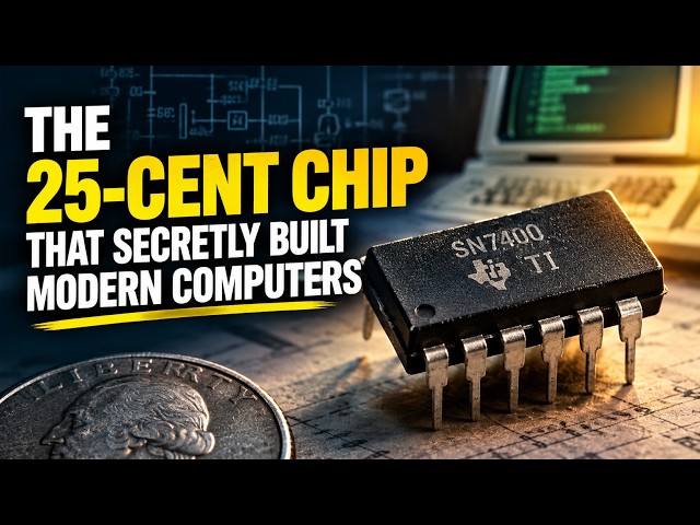 The 25-Cent Chip That Secretly Built Modern Computers