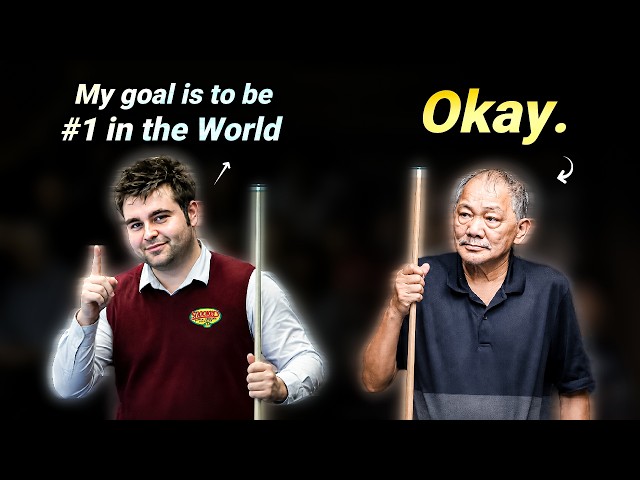 Very Cocky Player Thinks He Can Intimidate 69YO Efren Reyes | Crazy Finish!