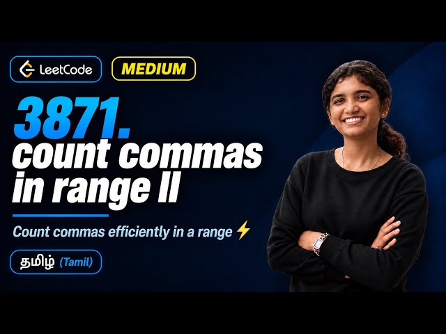 LeetCode 3871: Count Commas in Range II | LeetCode Daily Challenge Today | Best Solution | Tamil 