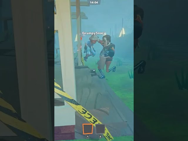 CRAZY Fight vs the BUTCHER! 😳 #secretneighbor #shorts