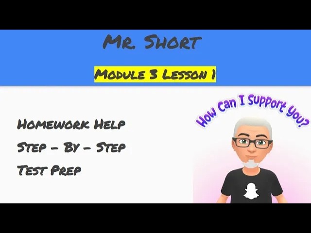 Module 3 Lesson 1  Eureka Math Homework Help 4th Grade
