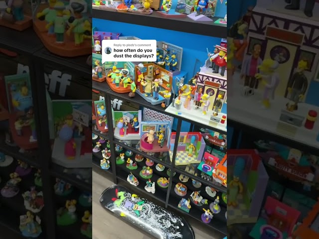 How often to I dust my Simpsons room?  #thesimpsons
