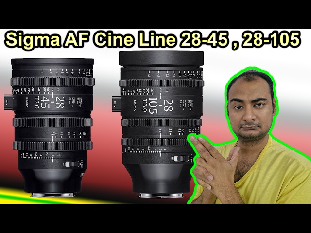Sigma AF Cine Line Explained {Camera Tuesday}