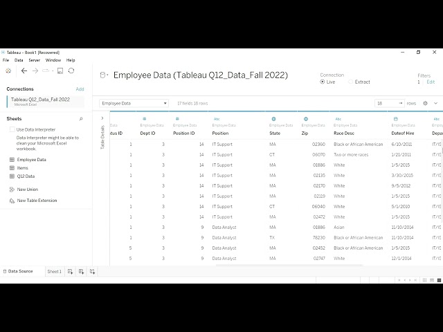 Creating and Editing Data Source Filters: Tableau Basics