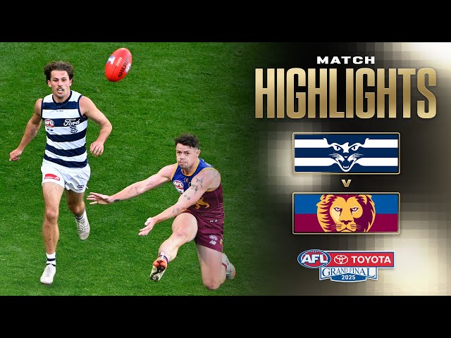 Geelong Cats v Brisbane Lions Highlights | 2025 Toyota AFL Grand Final