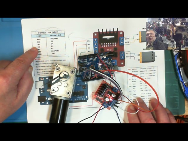 How to use L298N motor controller and Arduino