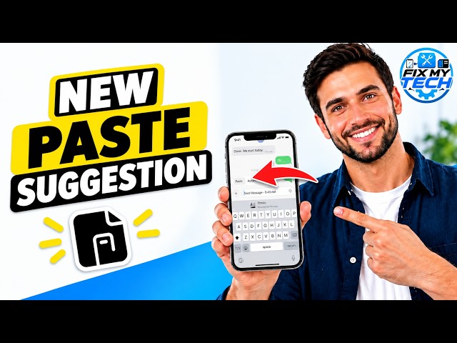 How to Use the New Paste Suggestion on iPhone