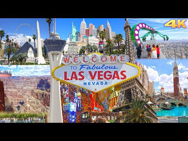 LAS VEGAS , NEVADA - BEST OF LAS VEGAS 4K