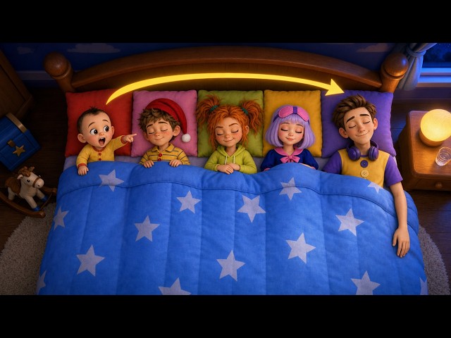 Ten in the Bed | Roll Over Song for Kids (Five in the Bed) | Kids Funny Songs
