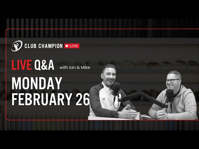 Club Champion Media Q&A Live // Monday, February 26th
