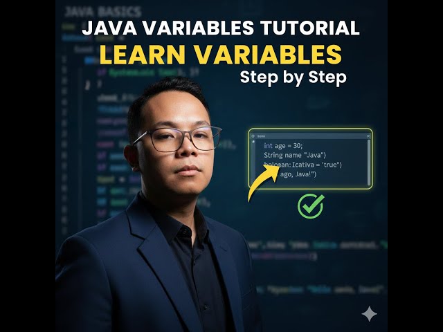 Java Variables Tutorial | Learn Variables in Java Step by Step