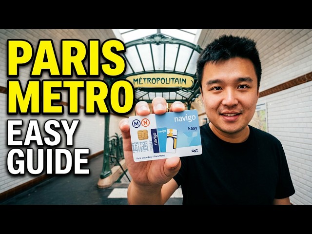 WATCH THIS BEFORE VISITING PARIS: Paris Metro Guide & Transit Tips 🚇🇫🇷
