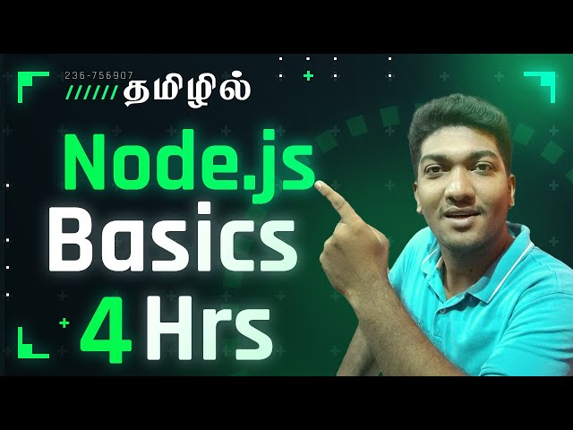 Node JS for Beginners in Tamil | Full Video