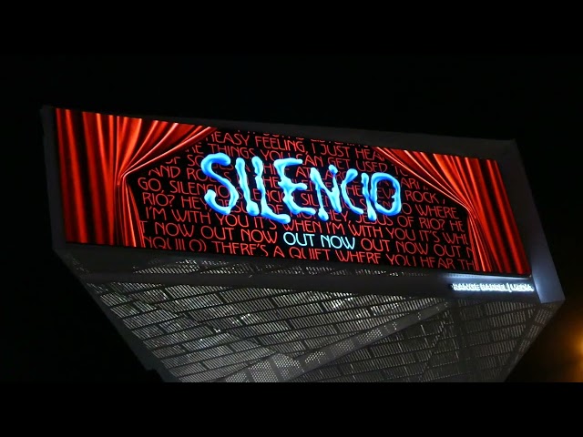 U2 Carnaval Silencio & The Voice Billboards Sunset Blvd Los Angeles California September 26, 2026