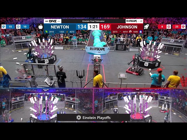 Einstein Final Tiebreaker - 2025 FIRST Championship