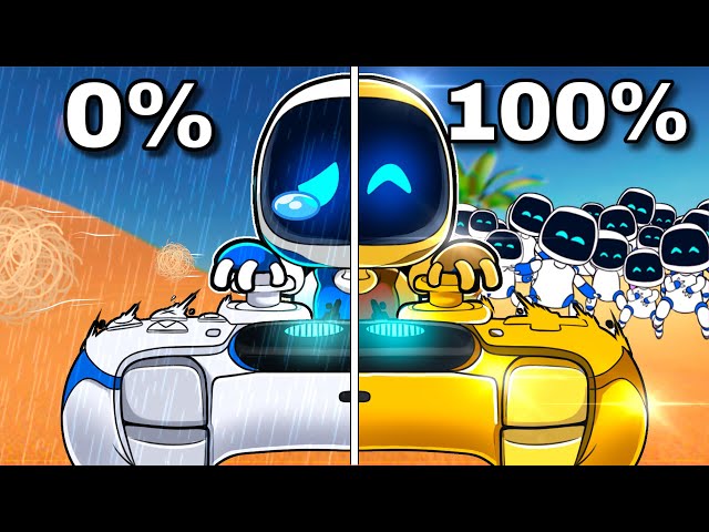 The GLORIOUS Journey to 100% Astro Bot