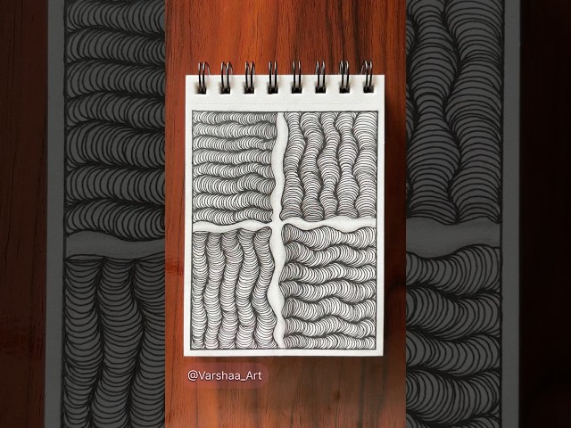 Day 397 - Easy Doodle Art Tutorial #doodle #doodleart #easy #drawing #art #zentangle #zen