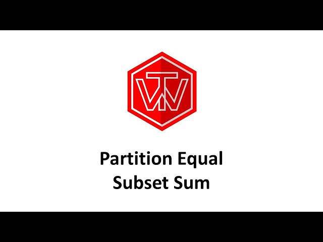 Partition Equal Subset Sum | LeetCode 416 | Facebook Coding Interview Tutorial