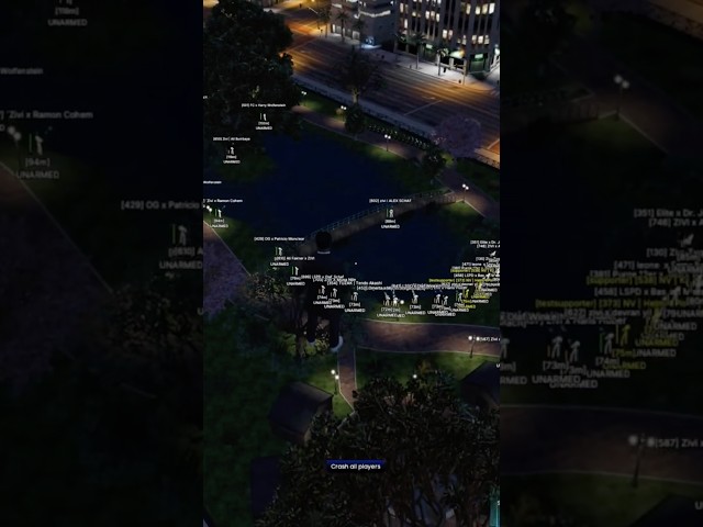 (Player Crasher) FiveM Menu Features!
