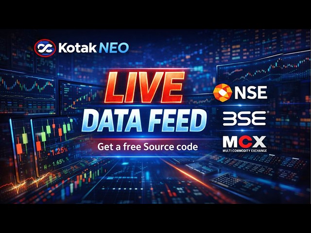 How to subscribe kotak neo live data market feed | Kotak neo