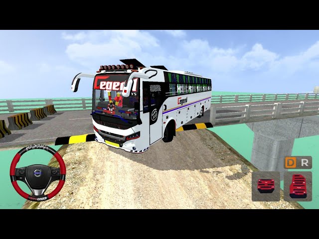 Kerala Zed Astra BS6 Bus Mod | Indian Traffic Speed Breaker Road Test 😱 | Bus Simulator Indonesia 