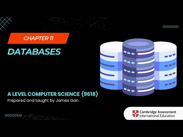 AS & A Level Computer Science (9618) - Chapter 11: Databases