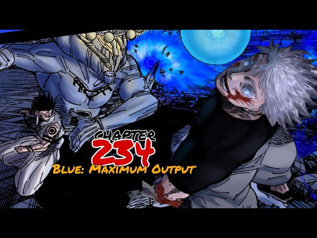 BLUE: MAXIMUM OUTPUT!!! AGITO ELIMINATED!!! Jujutsu Kaisen Chapter 234 Tagalog Review