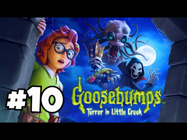 Goosebumps Terror in Little Creek - Monster on My Tail! Escaping the Library Main Floor - Part 10