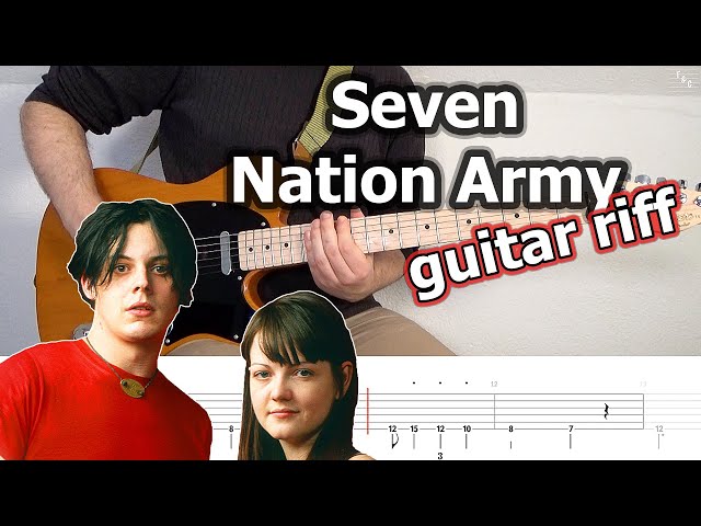 The White Stripes - Seven Nation Army Guitar Riff (with Tabs)
