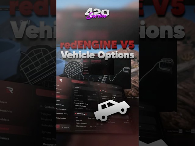 Every Vehicle Feature in FiveM redENGINE #fivem #gta5rp #fivemcheats