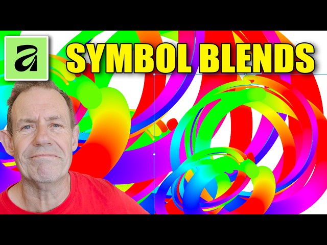 Affinity 3.3 Blend Tool Symbols | How To | NEW Live Designs