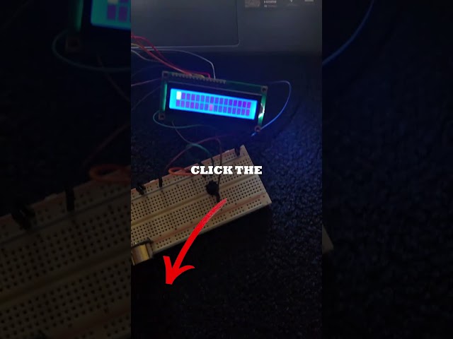 make arduino work with LCD display