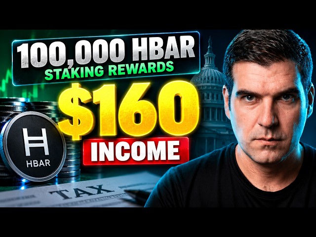 Staking 100,000 HBAR? Here's What The Tax Actually Looks Like