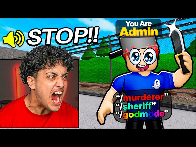Trolling TOXIC STREAMER With ADMIN COMMANDS Until He RAGE QUITS!