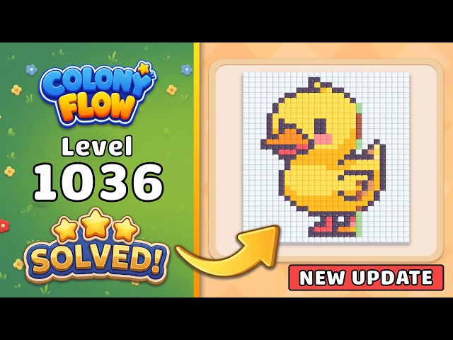Colony Flow! Level 1036 Walkthrough 🐜 | ABI GAMES Solution & Gameplay 🧩 (New Update)