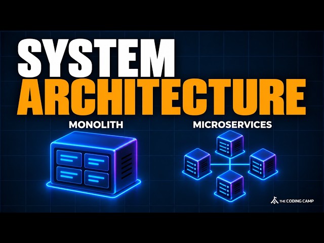 System Architecture Explained: Monoliths, Microservices & 3-Tier Apps