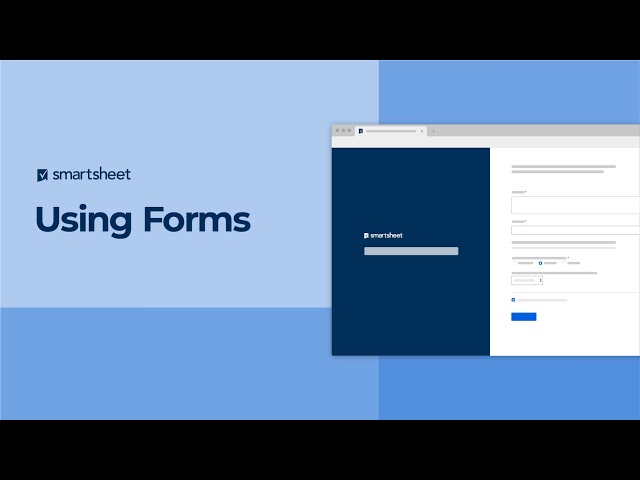 How to Use Forms in Smartsheet | Smartsheet Forms Tutorial