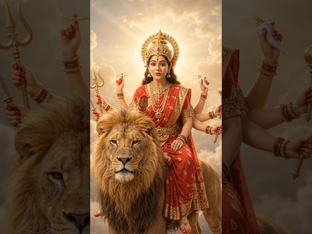 😱 शेर ने माँ दुर्गा के सामने रख दी ऐसी शर्त #Shorts #viral #trending #mataji #viraltoday#devotional
