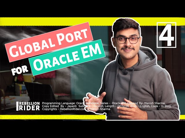 HOW TO SET GLOBAL HTTPS PORT FOR ORACLE ENTERPRISE MANAGER Using SetGlobalPortEnabled Procedure