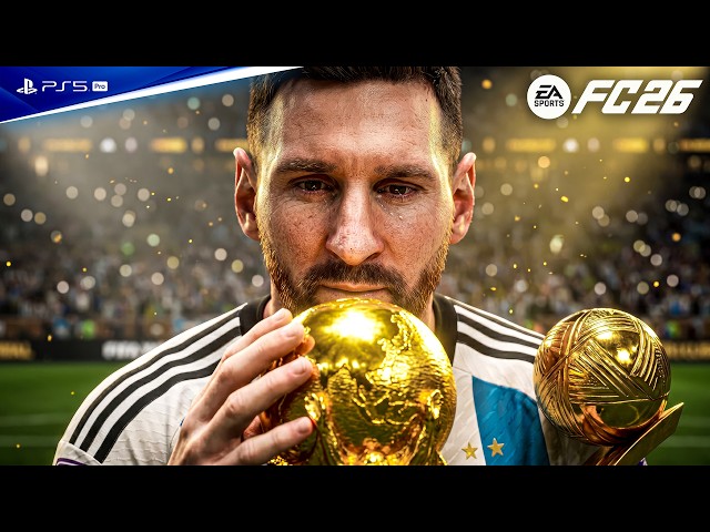 FC 26 - Argentina Road to FIFA World Cup 2026 Final Full Game | PS5™ Pro [4K60]