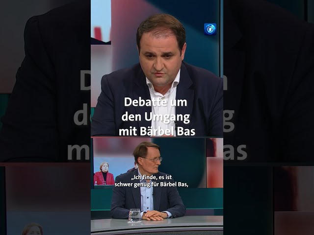 Lauterbach und Liminski: Debatte über den Rücktritt von Bärbel Bas bei Hart aber fair